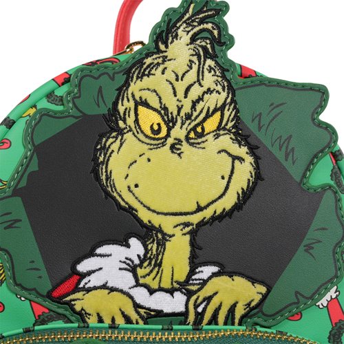 How the Grinch Stole Christmas Grinch Christmas Present Mini-Backpack - Entertainment Earth Exclusiv