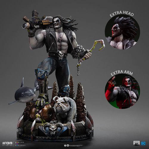DC Comics Lobo Unleashed 1:10 Art Scale Limited Edition Statue