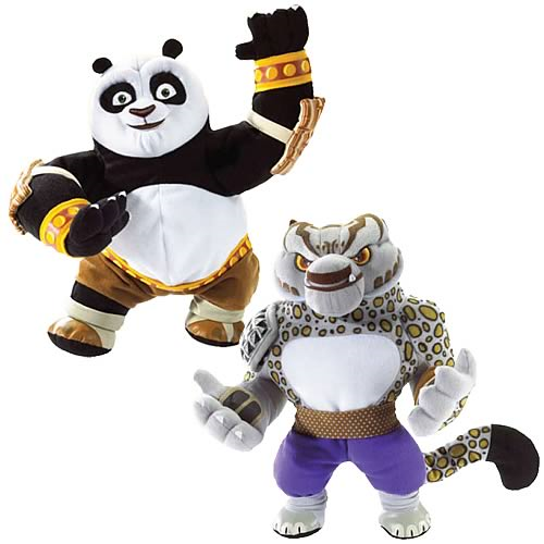 Plush Tai Kung Fu Po Tigress TAI LUNG KUNG FU PANDA - TAI LUNG PLUSH: Amazo...