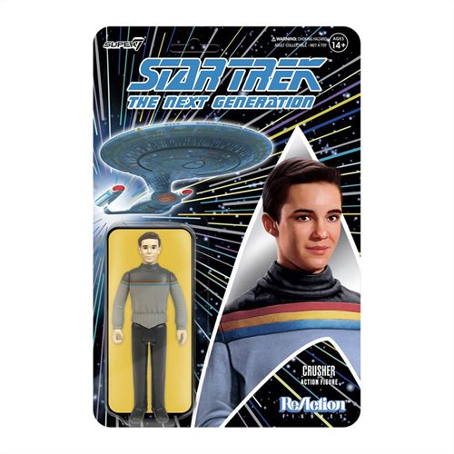 Star Trek: The Next Generation Wesley Crusher 3 3/4-Inch ReAction Figure