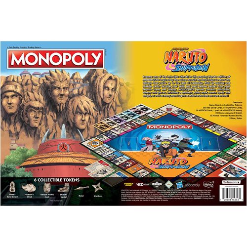 Naruto Shippuden Monopoly Game