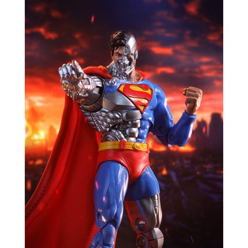 DC Multiverse McFarlane Vault Collection Wave 2 Cyborg Superman 7-Inch Scale Action Figure