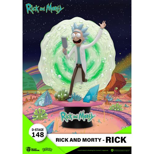 Rick and Morty Rick Sanchez DS-148 D-Stage Statue