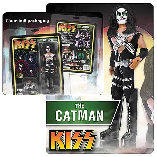 The Catman KISS 8 Inch Retro Style Action Figures Series Eight Dynasty 