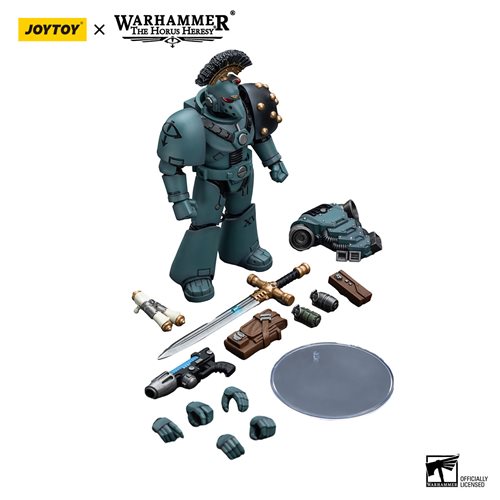 Joy Toy Warhammer 40,000 Sons of Horus MKVI Tactical Squad Sergeant with Power Sword 1:18 Scale Acti