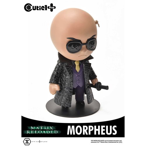 The Matrix Reloaded Morpheus Cutie1 PLUS Vinyl Figure