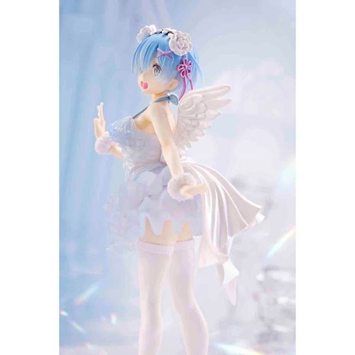 Re:Zero Starting Life in Another World Rem Clear & Dressy Special Color Version Espresto Statue