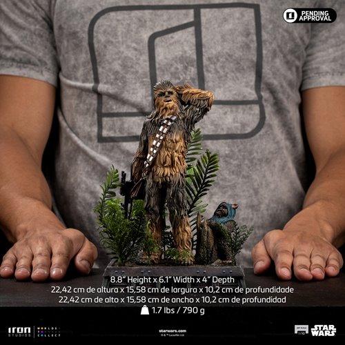 Star Wars: Return of the Jedi Chewbacca and Tokkat 1:10 Art Scale Limited Edition Statue