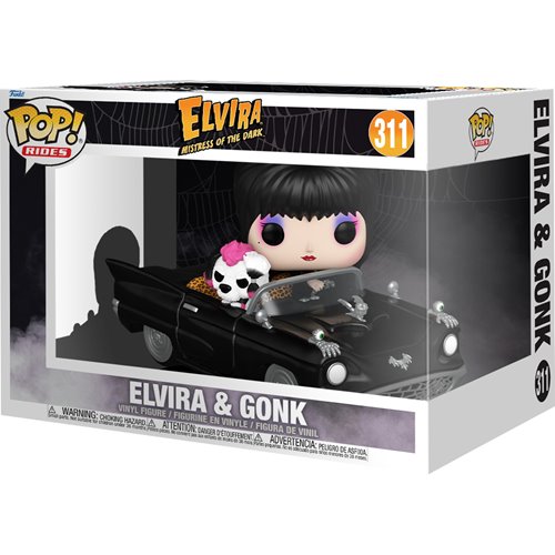 Elvira with Macabre Mobile Deluxe Funko Pop! Ride