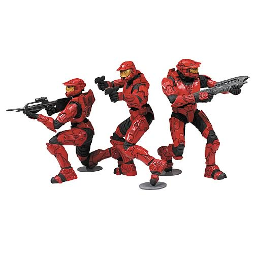 Halo Heroic Collection Wave 1 Red Team Set