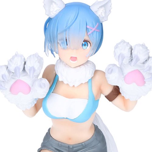 Re:Zero Starting Life in Another World Rem Monster Motions Another Color Version Espresto Statue