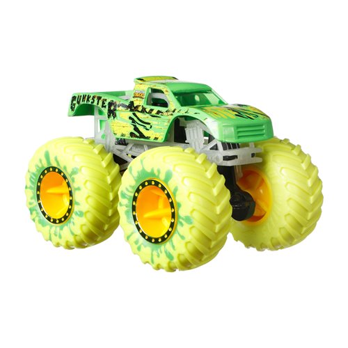 Hot Wheels Glow-In-The-Dark Truck and Car 1:64 Scale Multipack Set