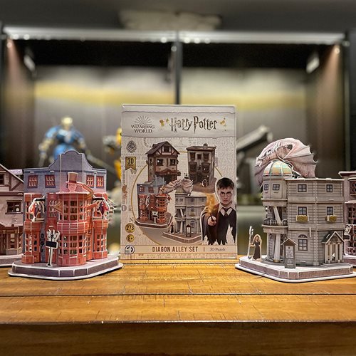 Harry Potter Diagon Alley 3D Model Puzzle Kit