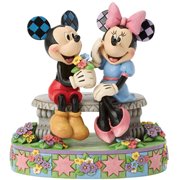 Disney Traditions Mickey & Minnie Spring Statue