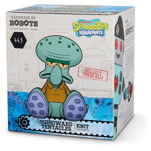 SpongeBob SquarePants Squidward #443 Handmade By Robots Vinyl Figure