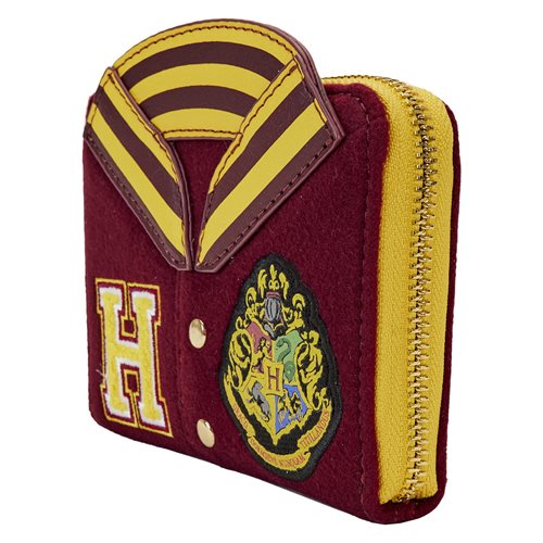 Harry Potter Hogwarts Varsity Jacket Zip-Around Wallet