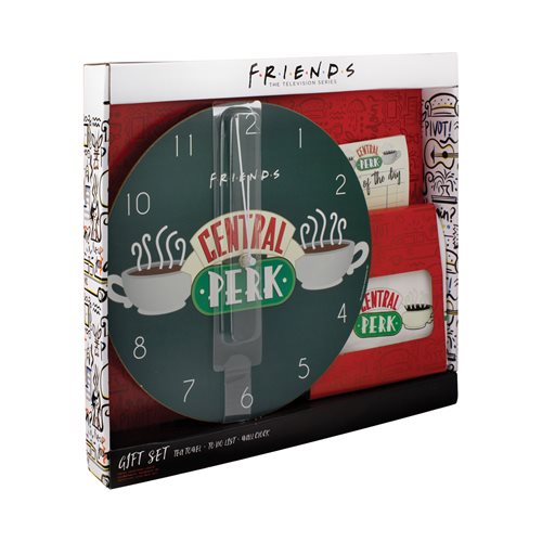 Friends Central Perk Clock Kitchen Gift Set