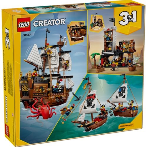 LEGO® Creator 31387 3-in-1 Iconic Pirate Ship