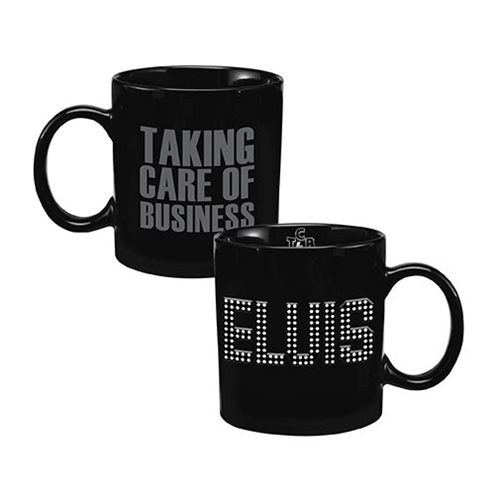 Elvis Presley Taking Care of Business 20 oz. Bas Relief Ceramic Mug