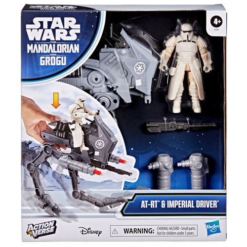 Star Wars ActionVerse AT-RT Vehicle & Imperial Remnant AT-RT Driver