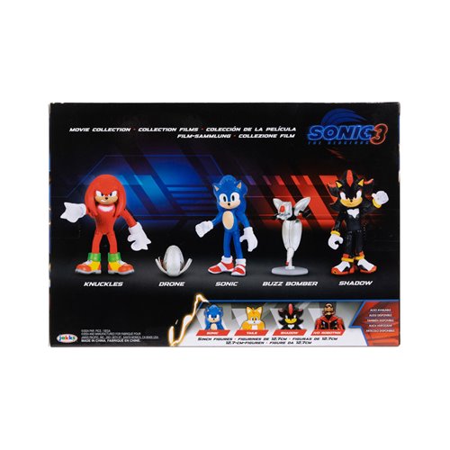 Sonic 3 Movie 2 1/2-Inch Wave 1 Mini-Figure 5-Pack