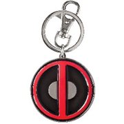 Deadpool Logo Pewter Key Chain