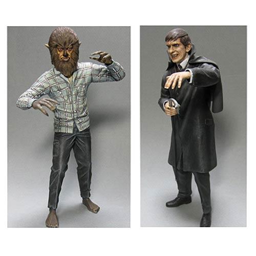 Dark Shadows Barnabas Collins and Werewolf 1:8 Scale Model Kit 2-Pack