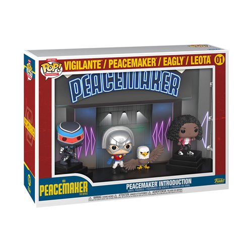 Peacemaker Theme Song Deluxe Funko Pop! Vinyl Moment