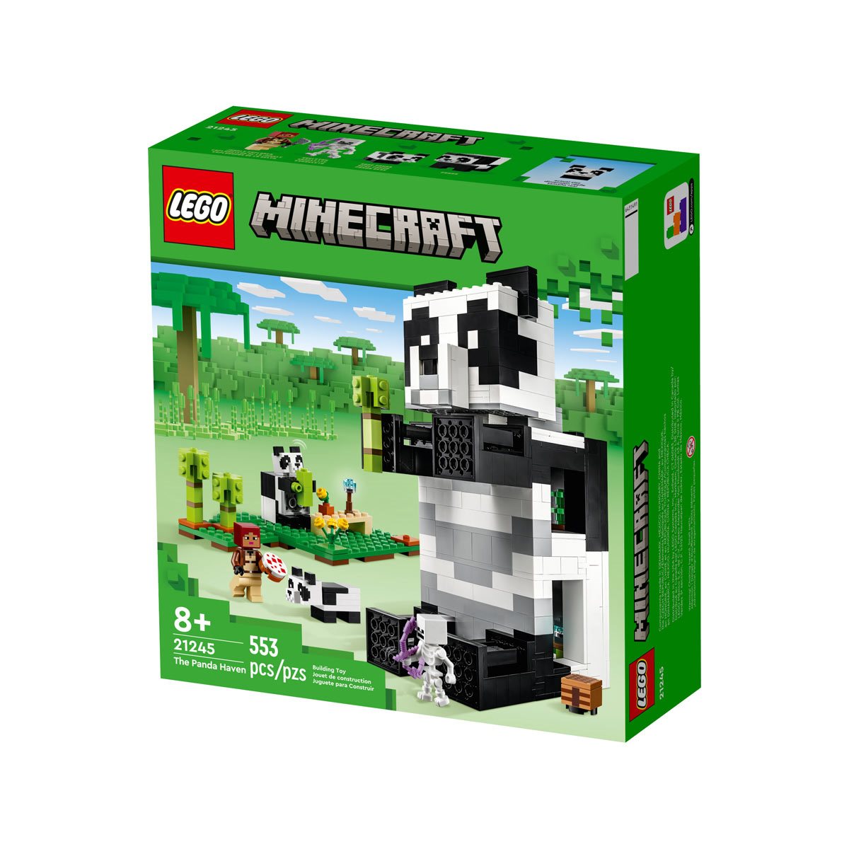 seng køber Kyst LEGO 21245 Minecraft The Panda Haven - Entertainment Earth