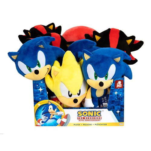 Sonic the Hedgehog 9-Inch Random Plush Wave 5 Case of 8