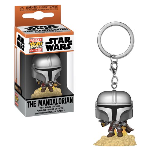 Star Wars: The Mandalorian with Blaster Funko Pocket Pop! Key Chain
