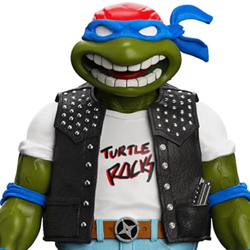 Teenage Mutant Ninja Turtles Ultimates Classic Rocker Leo 7-Inch Action Figure