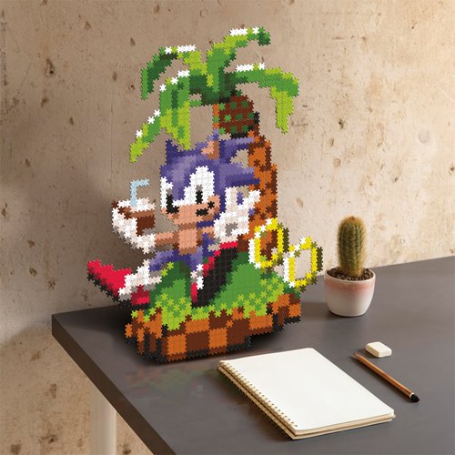 Sonic the Hedgehog Chillin' Sonic Jixelz Remix 1,200-Piece Puzzle