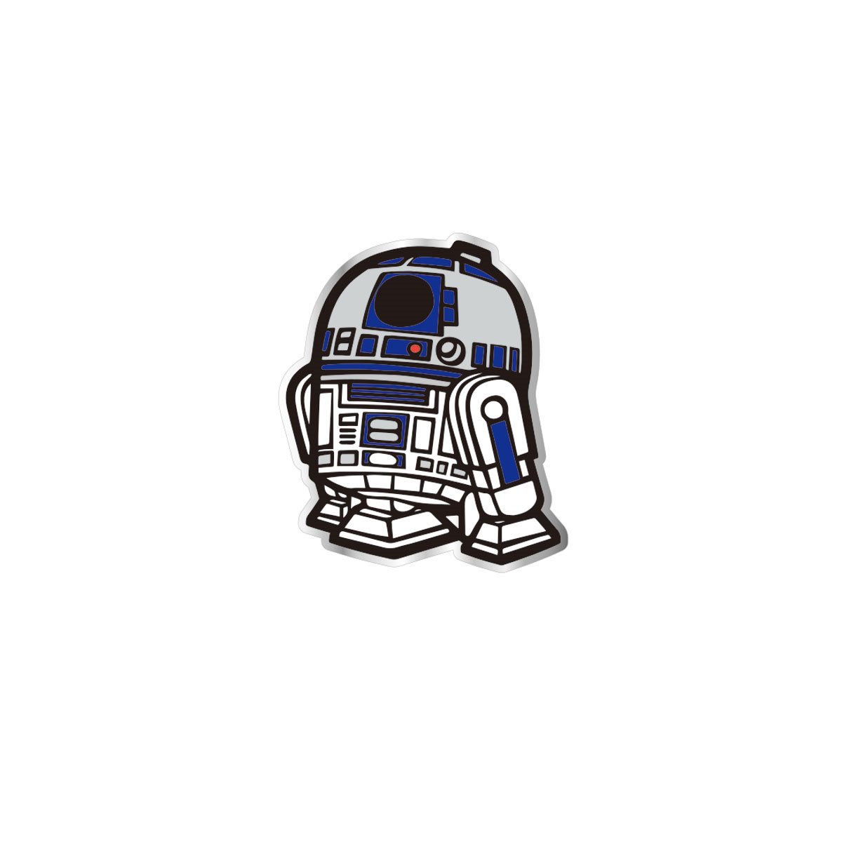Star Wars R2-D2 Metal Enamel Pin New 