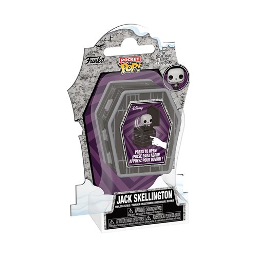 The Nightmare Before Christmas Jack Coffin Pocket POPper Mini-Figure