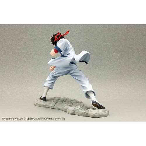 Rurouni Kenshin Sanosuke Sagara ARTFX J 1:8 Scale Statue