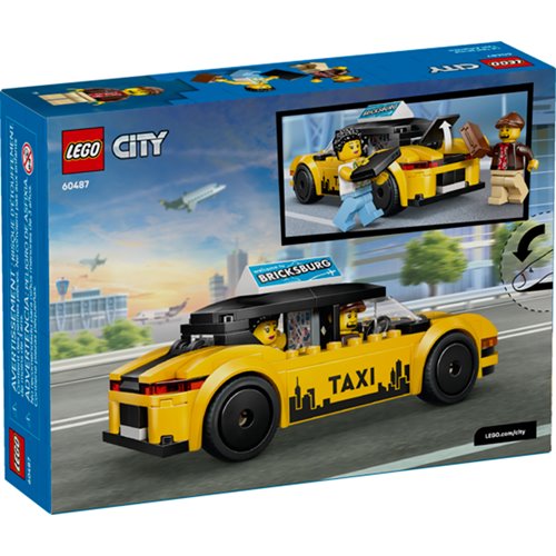 LEGO City 60487 Yellow Taxi