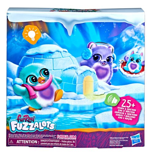 FurReal Fuzzalots Arctic Pack Color-Change Interactive Toy