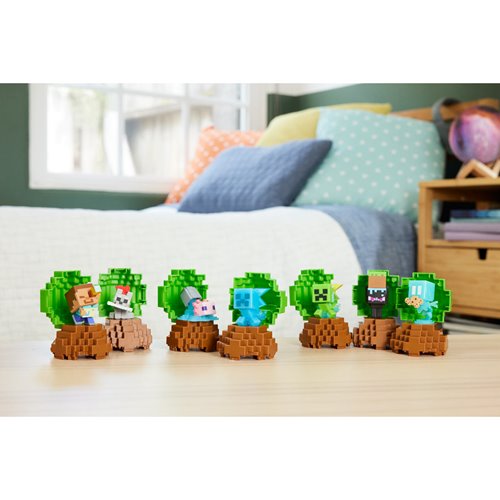 Minecraft Mini Mode Spawn Egg Mini-Figure Random 3-Pack