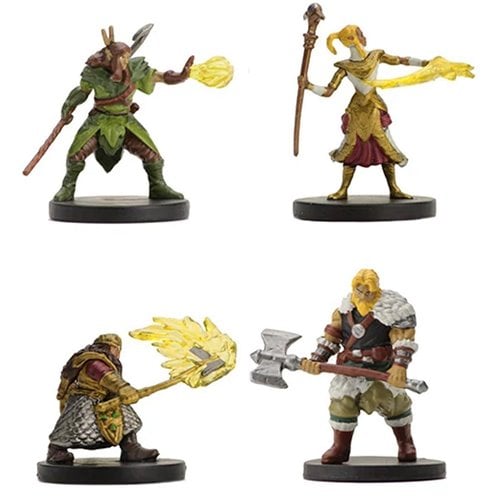 Dungeons & Dragons Icons of the Realms: Epic Level Starter Mini-Figure 7-Pack