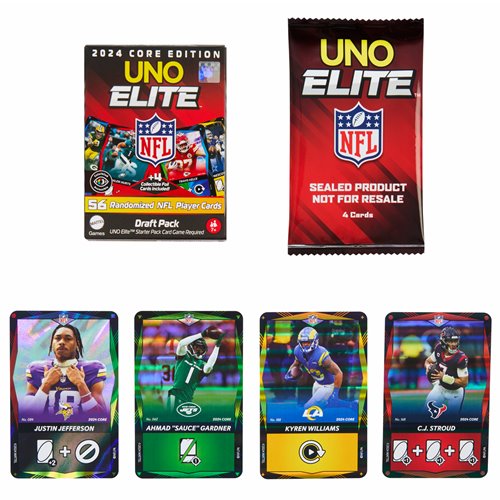NFL UNO Elite Card Game