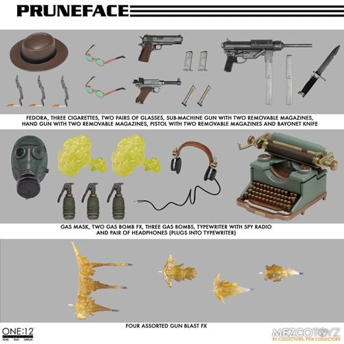 Dick Tracy Pruneface One:12 Collective Action Figure