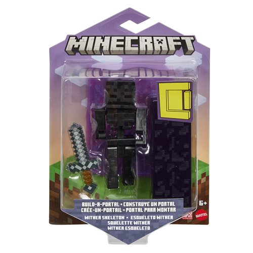 Minecraft Build-A-Portal Wither Skeleton Action Figure