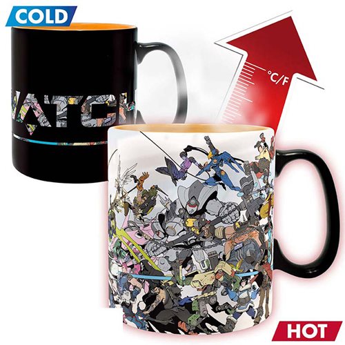 Overwatch Heroes  Heat-Change 16oz. Mug