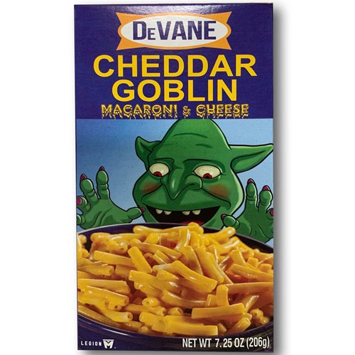 Mandy Cheddar Goblin Macaroni and Cheese