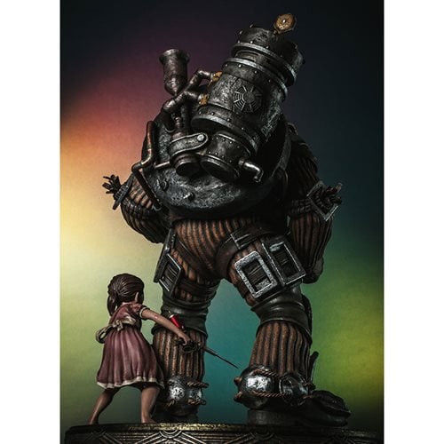 BioShock Rosie and Little Sister Statue