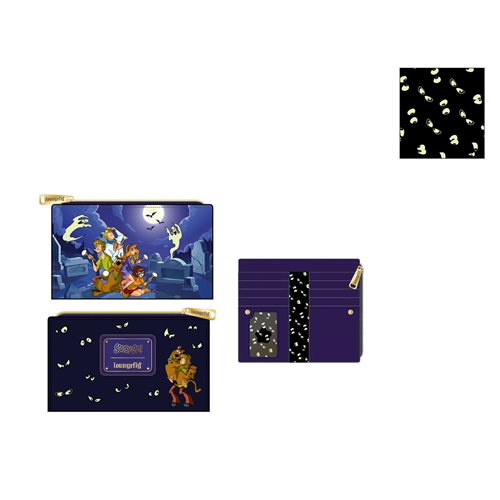 Scooby-Doo Monster Chase Scene Flap Wallet