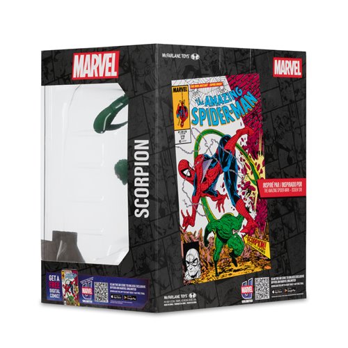Marvel Wave 7 Scorpion Amazing Spider-Man #318 1:10 Scale Posed Figure with Scene