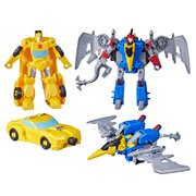Transformers Bumblebee Cyberverse Adventures Dinobots Unite Dino Combiners Bumbleswoop Set