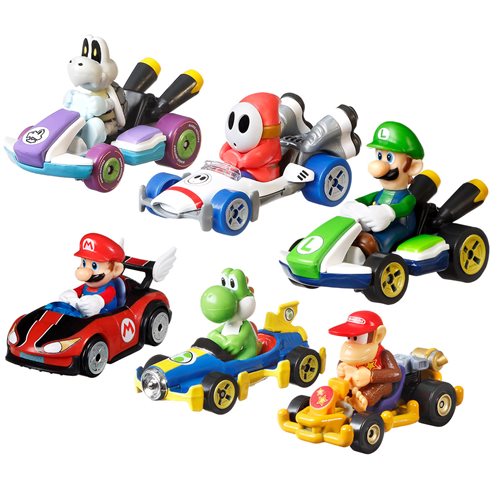 Mario Kart Hot Wheels Mix 4 2021 Vehicle Case